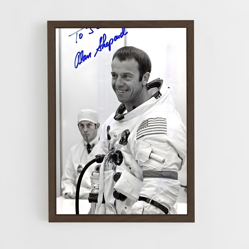 Poster Alan Astronaut – affiche Astronautes (vue 5)
